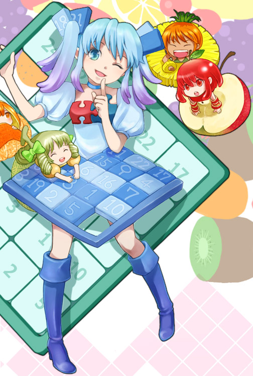 Androidアプリ 萌え擬人化パズル もえっとすらいだぁ